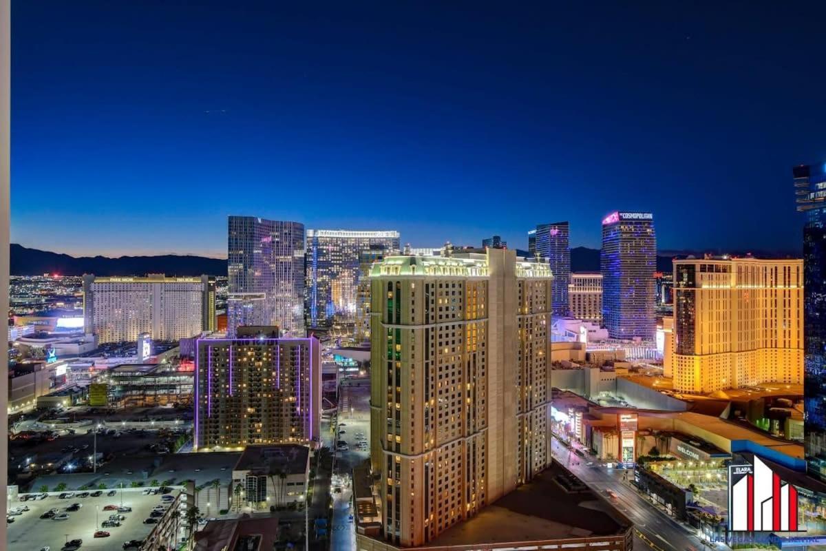 Mgm Signature-33-711 F1 Track & Strip View Balcony Las Vegas Exteriér fotografie