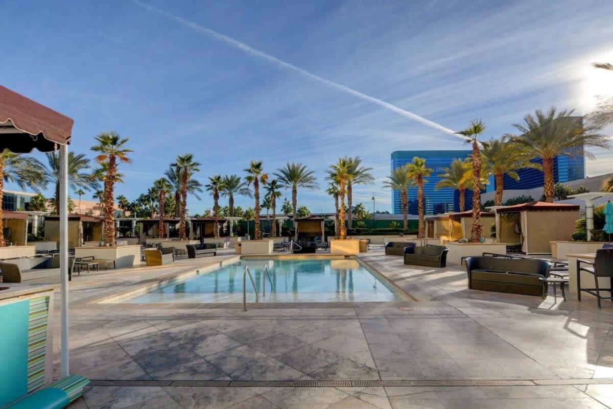 Mgm Signature-33-711 F1 Track & Strip View Balcony Las Vegas Exteriér fotografie