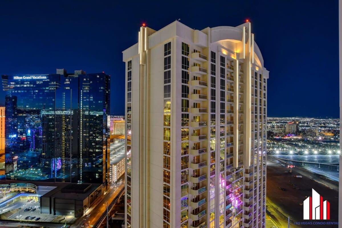 Mgm Signature-33-711 F1 Track & Strip View Balcony Las Vegas Exteriér fotografie